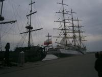 Segelschiffe im Hafen von Gdynia