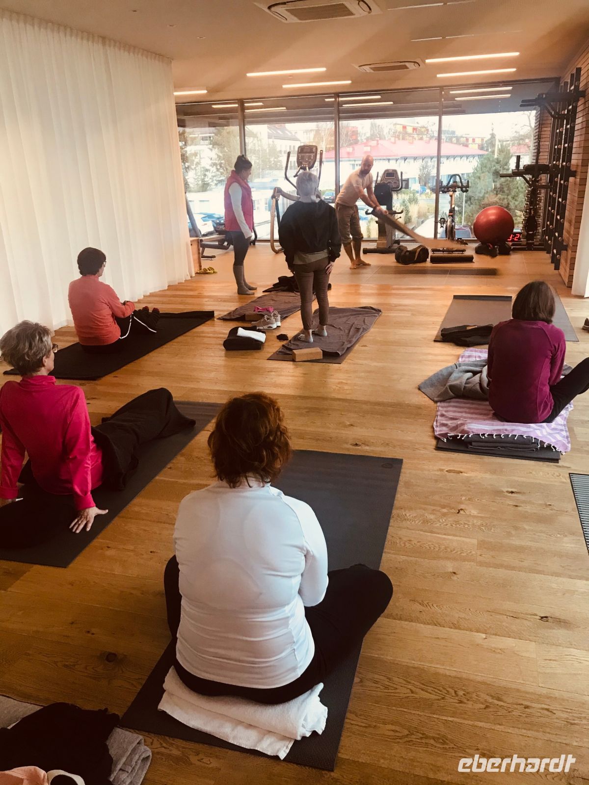 Yoga Morgenroutine mit Thaddäus &ndash; &copy; Vicky Kern (Eberhardt TRAVEL)