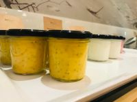 Frühstücksbuffet - Mango Lassi mit Chia &ndash; &copy; Vicky Kern (Eberhardt TRAVEL)