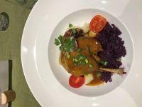 Ente mit Rotkohl