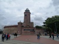 Der Leuchtturm im Hafen von Kolberg