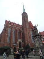 Dominsel - Heiligkreuzkirche und Nepomukbrunnen &ndash; &copy; Hartwig Köllner (Eberhardt TRAVEL)