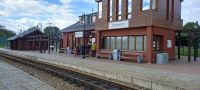 Bahnhof Hoff /Trzesaczu &ndash; &copy; Georg Berger (Eberhardt TRAVEL)