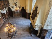 Schloss Tzschocha - Tanzsaal mit Blick von oben &ndash; &copy; Anna Jeske (Eberhardt TRAVEL)