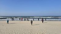 Es ist ziemlich stürmisch zur Begrüßung  &ndash; &copy; Marlies Thrum (Eberhardt TRAVEL)