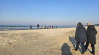 Nochmal den Strand genießen 