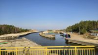 Brücke über die Mündung des Kampa in die Ostsee &ndash; &copy; Marlies Thrum (Eberhardt TRAVEL)