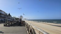 auf der Promenade in Mielno &ndash; &copy; Marlies Thrum (Eberhardt TRAVEL)