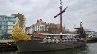 die Viking im Hafen von Kolberg