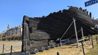 Schiffswrack am Caminer Haff  &ndash; &copy; Marlies Thrum (Eberhardt TRAVEL)