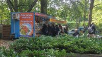 Unser Fisch-Stand in Kolberg