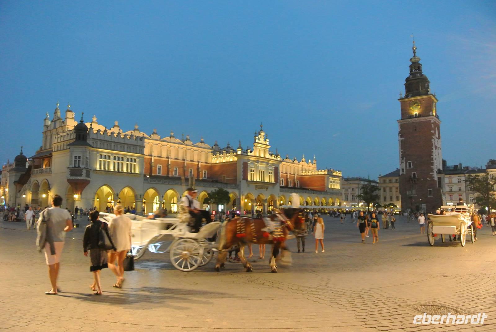Abendspaziergang auf dem Rynek &ndash; &copy; Gerd Przybyla (Eberhardt TRAVEL)