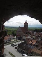 Ausblick aus der Burg heraus