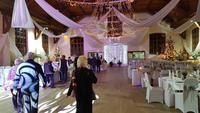 Unser Festsaal für die Silvesterfeier ist vorbereitet