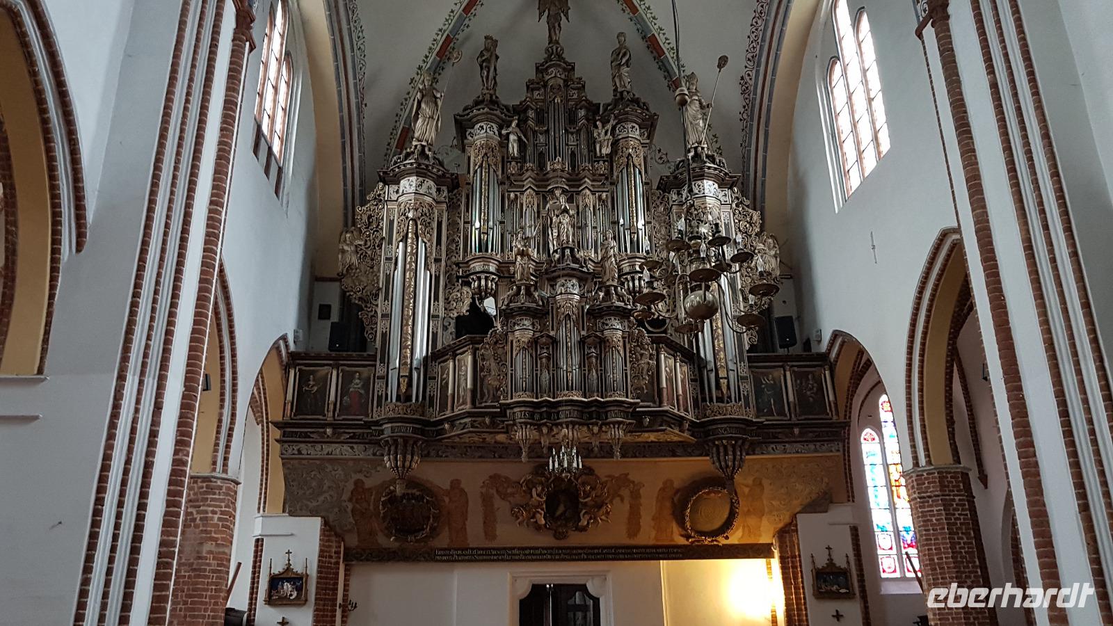 Kamien Pomorski- die zweitgrößte Orgel Polens &ndash; &copy; Marlies Thrum (Eberhardt TRAVEL)