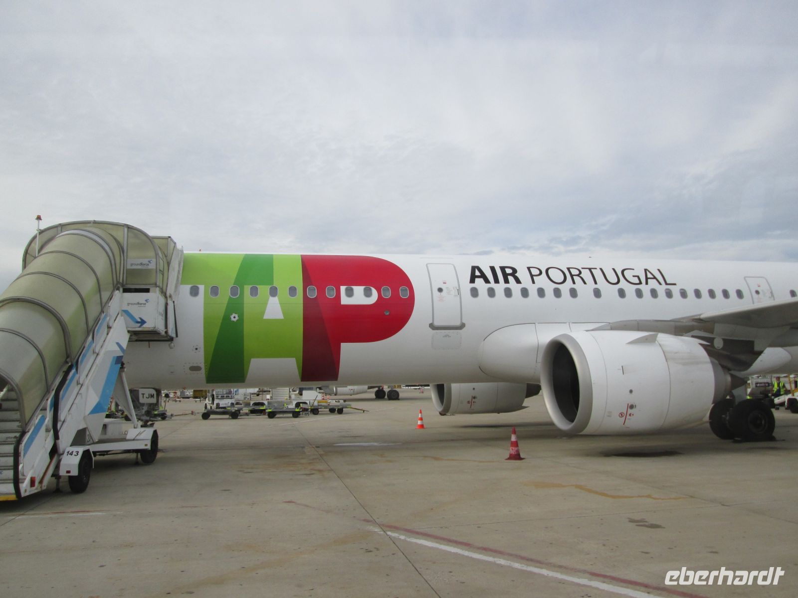 Flug via Lissabon nach Ponta Delgada mit TAP &ndash; &copy; Heike Heinen (Eberhardt TRAVEL)