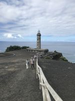 Der Leuchturm Capelinos &ndash; &copy; Irmela Körner (Eberhardt TRAVEL)