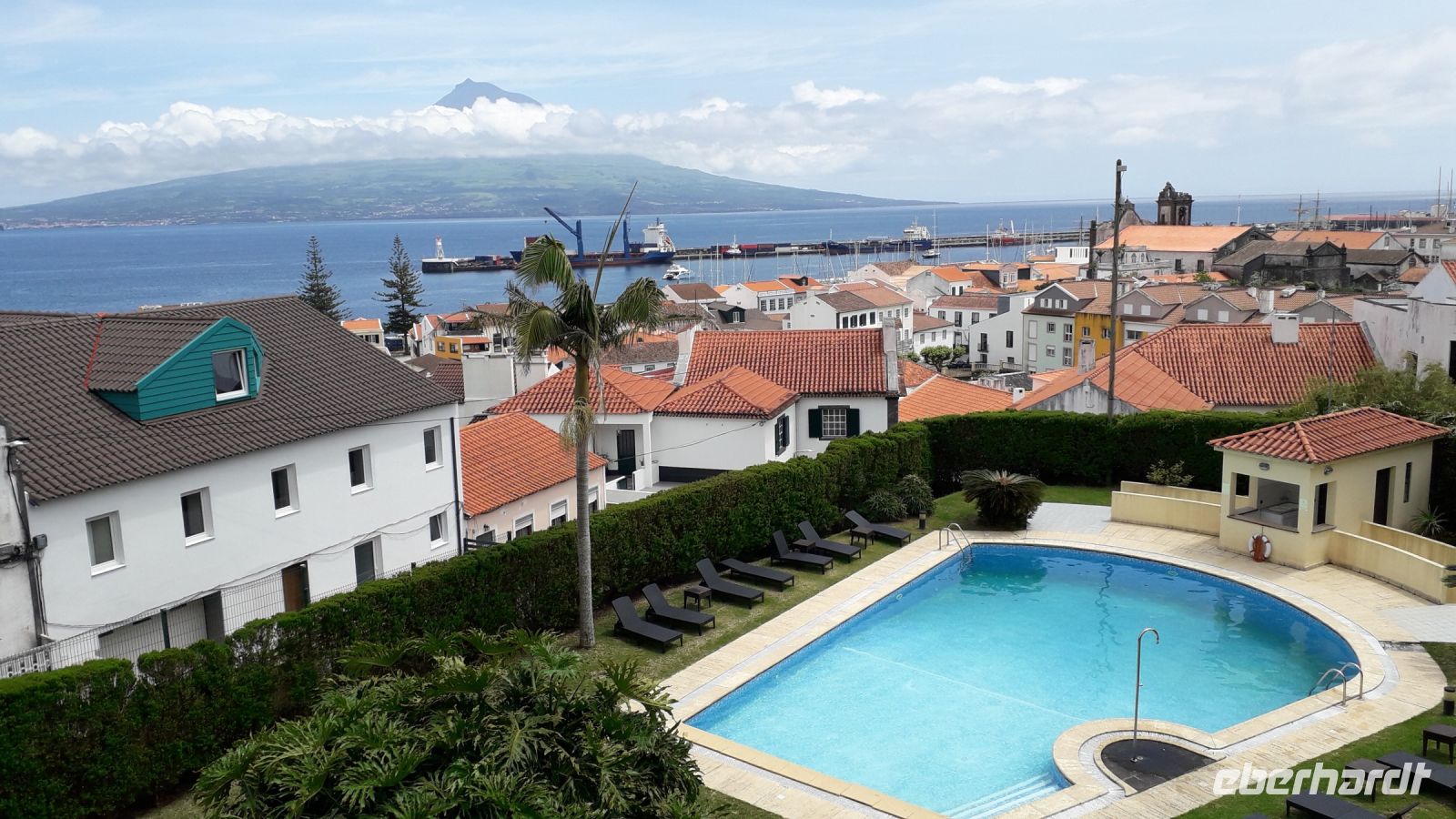 Der Blick vom Hotel Horta auf den Pico &ndash; &copy; Julia Kies (Eberhardt TRAVEL)