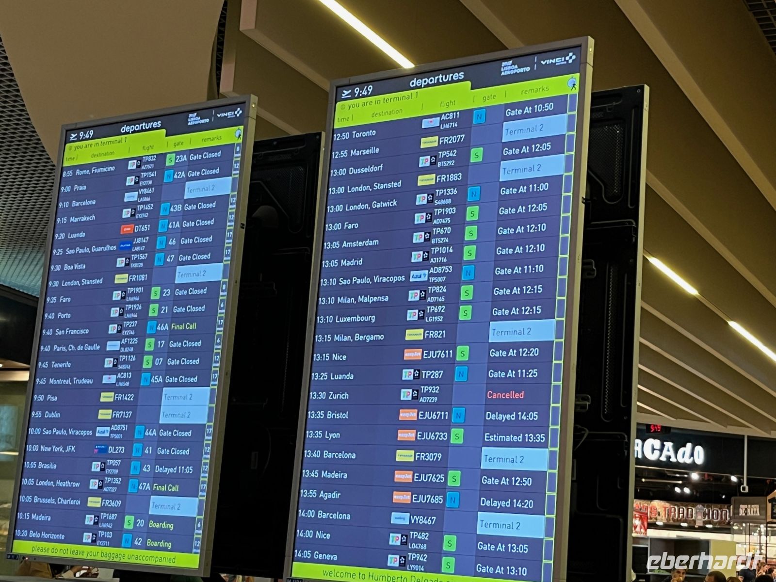 Flughafen, Lissabon, Portugal &ndash; &copy; Maria Feibig (Eberhardt TRAVEL)