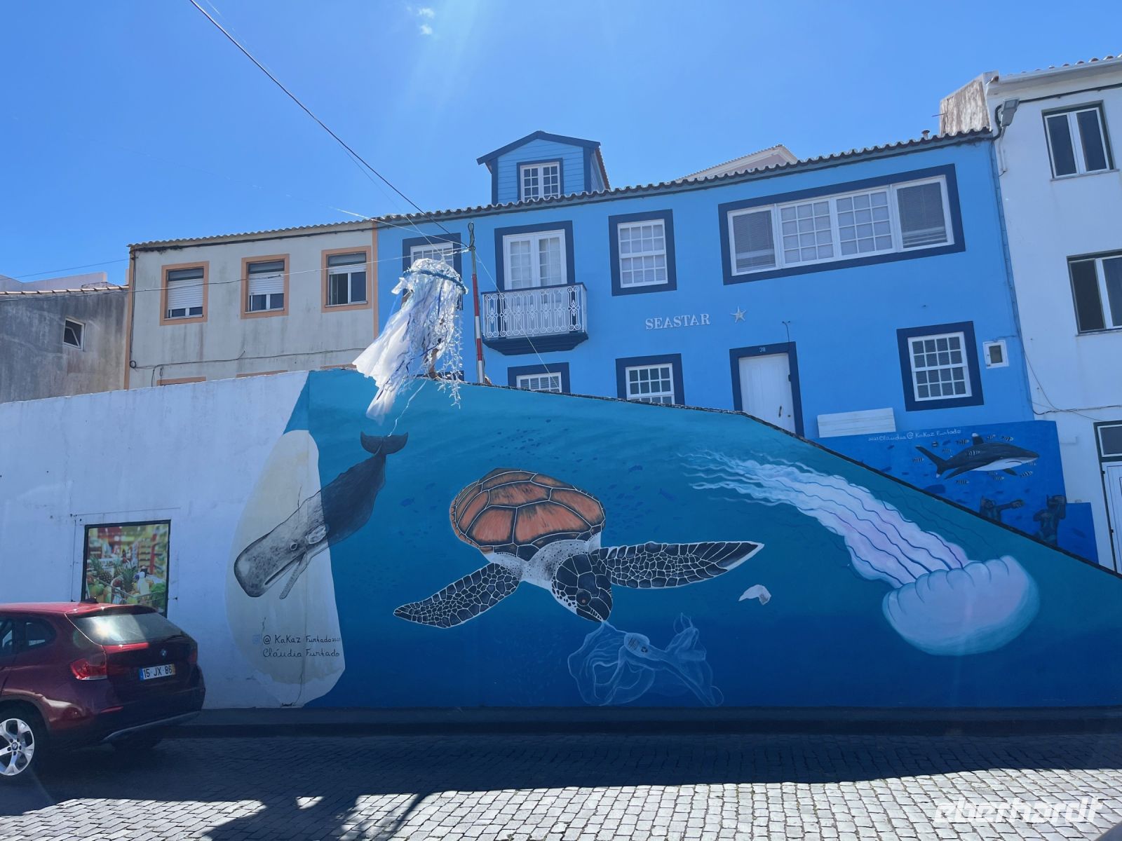 Hausansicht, Horta, Faial, Azoren, Portugal &ndash; &copy; Maria Feibig (Eberhardt TRAVEL)