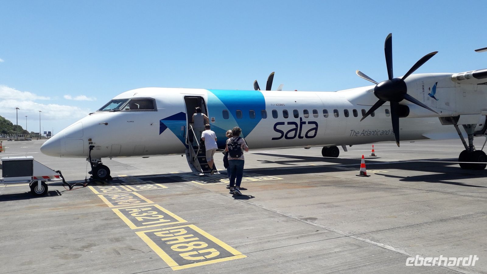 Wir fliegen nach Faial &ndash; &copy; Julia Kies (Eberhardt TRAVEL)