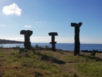 Milicias Beach - Kunstwerke - Ponta Delgada - São Miquel, Azoren &ndash; &copy; Marieta Beck (Eberhardt TRAVEL)