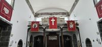Horta, Kirche am Hafen &ndash; &copy; Ria Heilmann (Eberhardt TRAVEL)