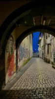 Gasse mit Graffiti - Ponta Delgada - Azoren - Portugal.jpeg &ndash; &copy; Manuel González Urrutia (Eberhardt TRAVEL)