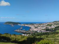 Aussichtspunkt Espalamaca, Blick auf Horta, Faial  &ndash; &copy; Monika Cortese (Eberhardt TRAVEL)