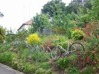 außergewöhnlicher Gartenzaun! &ndash; &copy; Annette Lenz (Eberhardt TRAVEL)