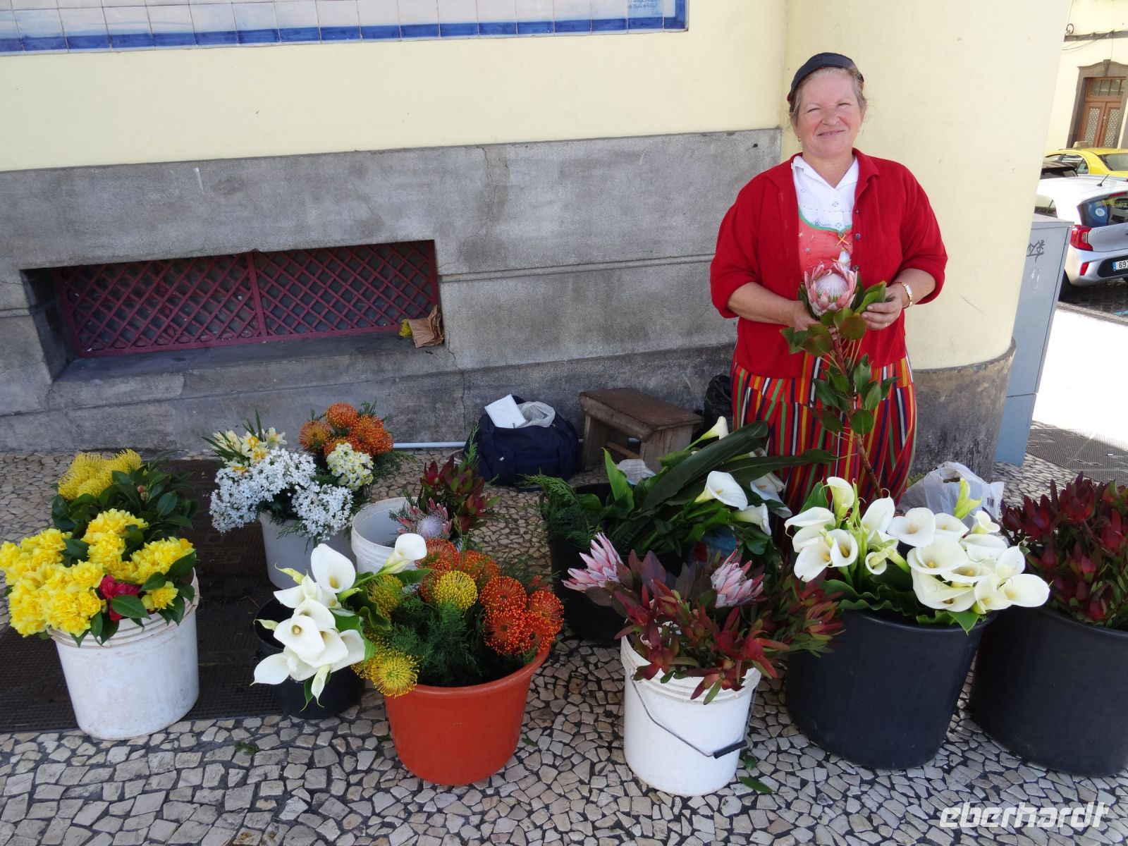 Funchal - Marktfrau &ndash; &copy; Hans-Joachim Trutz (Eberhardt TRAVEL)