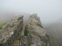 Blick von Pico Arieiro, etwas vernebelt