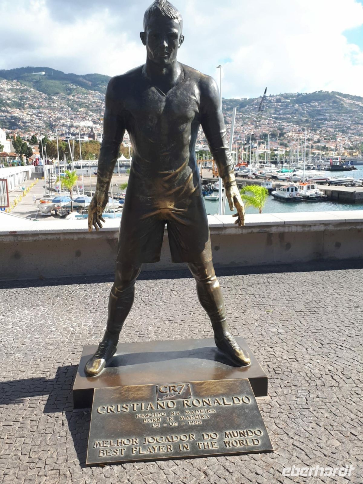 5-21Christiano Rinaldo in Funchal.jpg &ndash; &copy; Wolf-Rüdiger Meyer (Eberhardt TRAVEL)