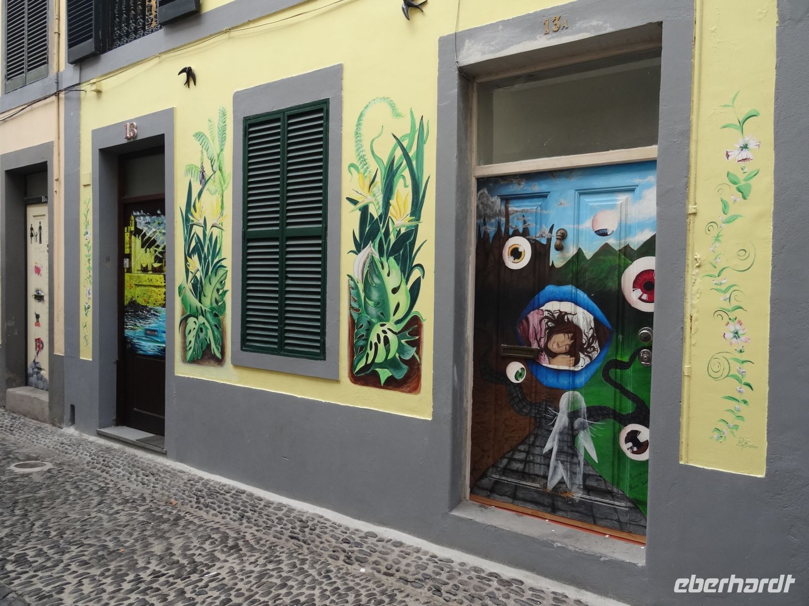 Funchal und seine bemalten Türen &ndash; &copy; Hans-Joachim Trutz (Eberhardt TRAVEL)