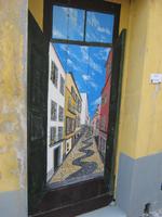 Die Tür an der ältesten Straße von Funchal ist sehr interessant... &ndash; &copy; Steffi Zimmermann (Eberhardt TRAVEL)