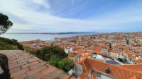 Singlereise Portugal - Blick auf Lissabon & Teijo von der maurischen Festungsanlage &ndash; &copy; Franziska Bergmann (Eberhardt TRAVEL)