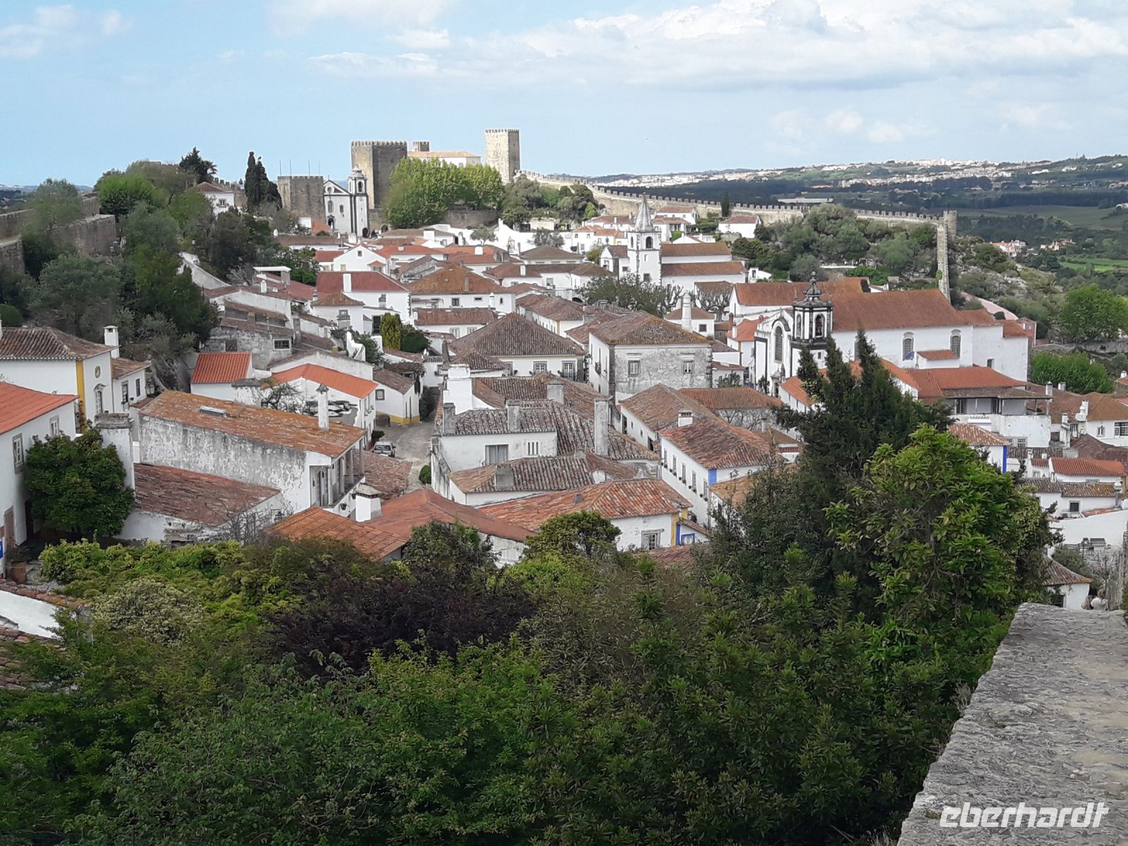 Obidos - Gesamtansicht &ndash; &copy; Wolfgang Balling (Eberhardt TRAVEL)