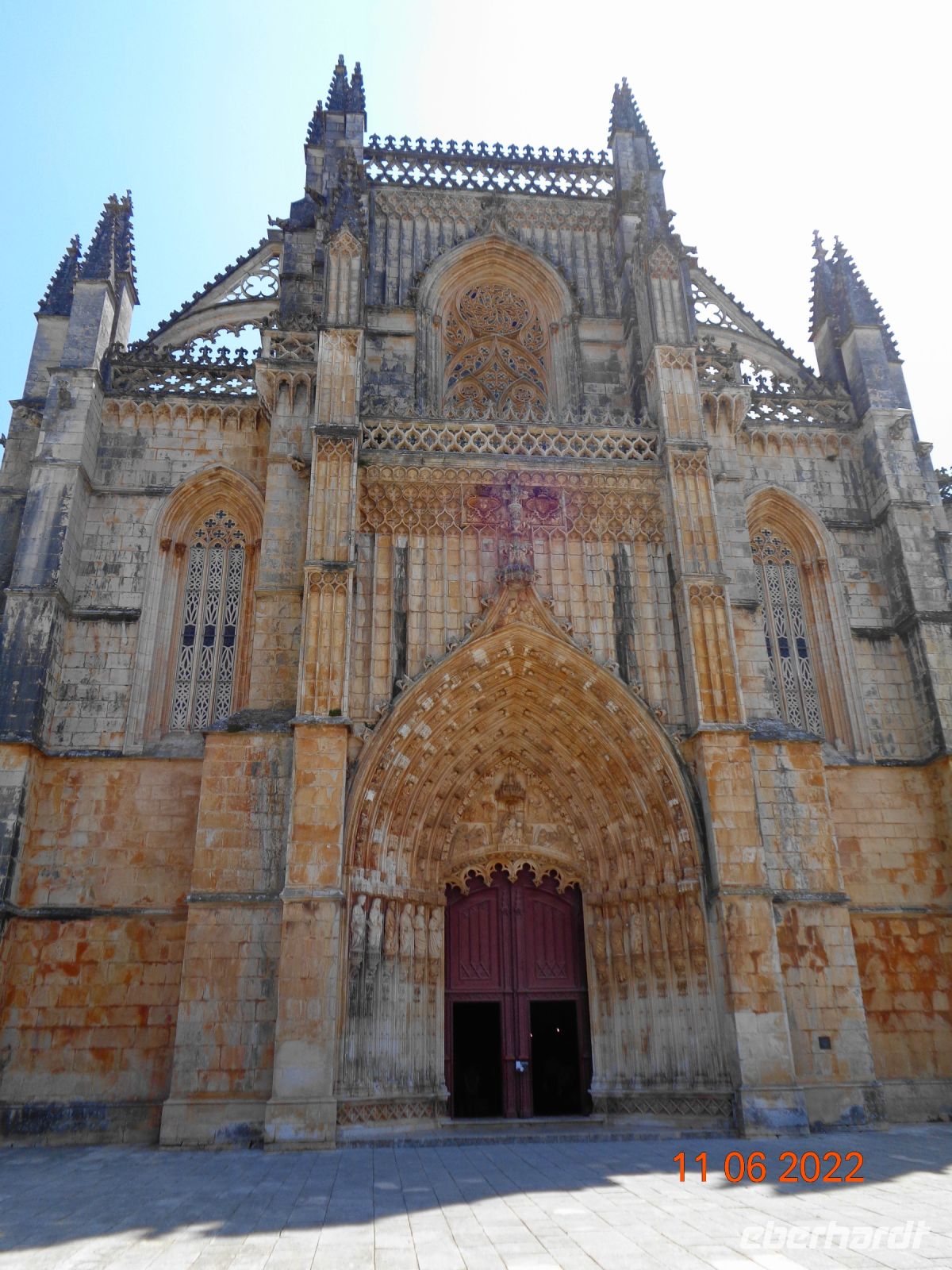 Batalha Kloster Santa Maria da Vitória Fassade &ndash; &copy; Martina Häselbarth (Eberhardt TRAVEL)
