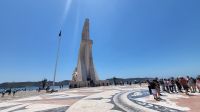 Singlereise Algarve / Portugal - Windrose & Seefahrerdenkmal in Lissabon &ndash; &copy; Franziska Bergmann (Eberhardt TRAVEL)