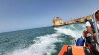 Singlereise Algarve / Portugal - Bootsfahrt entlang der Küste &ndash; &copy; Franziska Bergmann (Eberhardt TRAVEL)