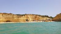 Singlereise Algarve / Portugal - Bootsfahrt entlang der Küste &ndash; &copy; Franziska Bergmann (Eberhardt TRAVEL)