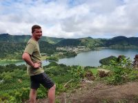 Azoren, Insel Sao Miguel, Reiseleiter Frederick in Sete Cidades &ndash; &copy; Ria Heilmann (Eberhardt TRAVEL)