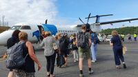 Azoren, Flug von Terceira nach Faial