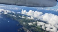 Azoren, Insel Sao Jorge auf dem Flug nach Faial