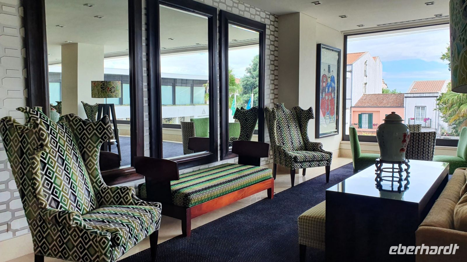 Ponta Delgada, Foyer Hotel Azoris Royal Garden &ndash; &copy; Ria Heilmann (Eberhardt TRAVEL)