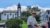 Furnas, Kirche und Jose &ndash; &copy; Ria Heilmann (Eberhardt TRAVEL)