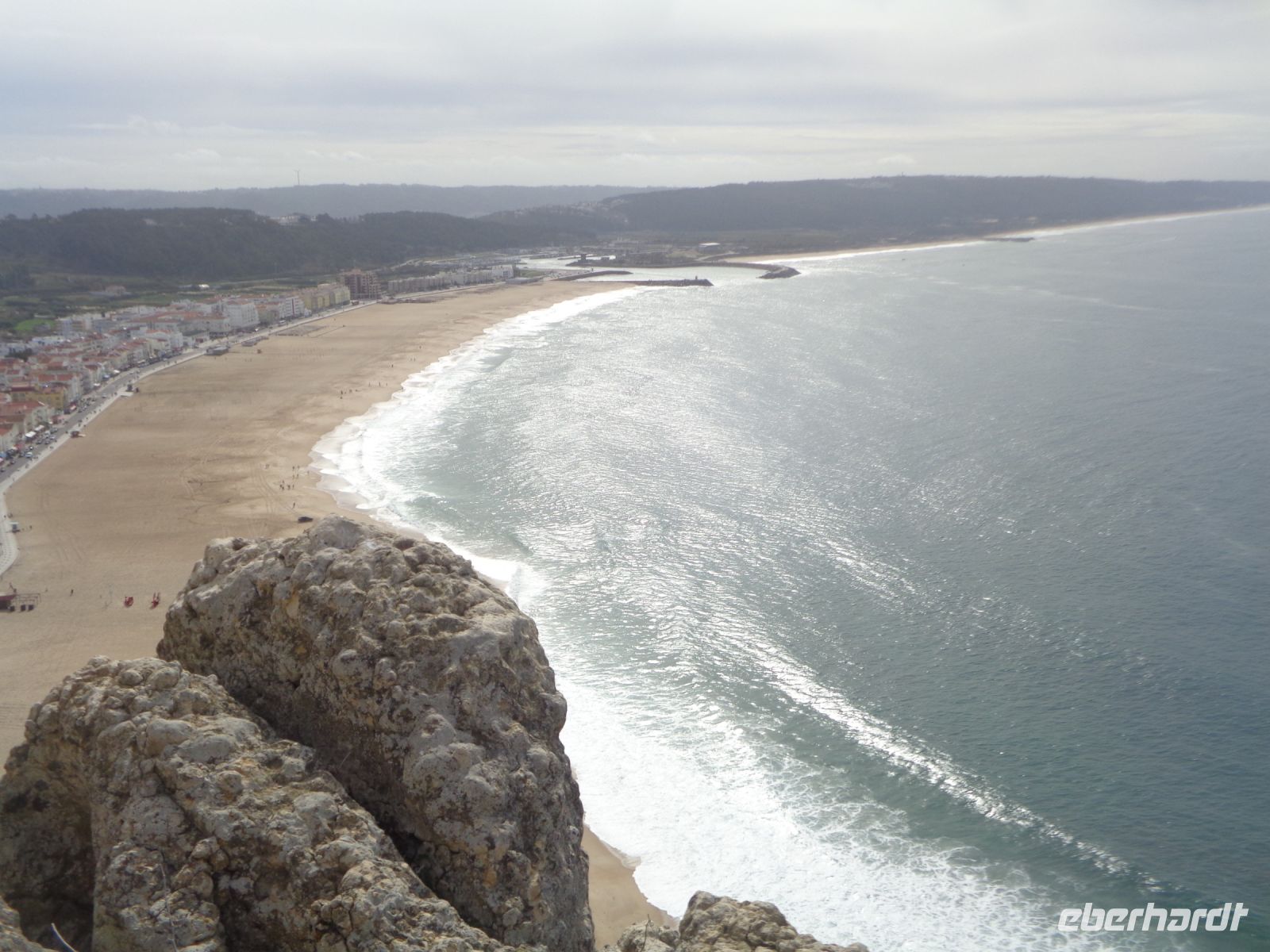 Nazaré - Blick von Sitio &ndash; &copy; Barbara Mihut (Eberhardt TRAVEL)