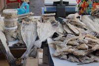 Markthalle in Loule - Trockenfisch &ndash; &copy; Kristin Weigel (Eberhardt TRAVEL)