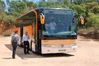Unser Reisebus an der Algarve &ndash; &copy; Kristin Weigel (Eberhardt TRAVEL)