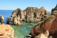 Felsenküste Ponta da Piedade bei Lagos - Algarve &ndash; &copy; Kristin Weigel (Eberhardt TRAVEL)